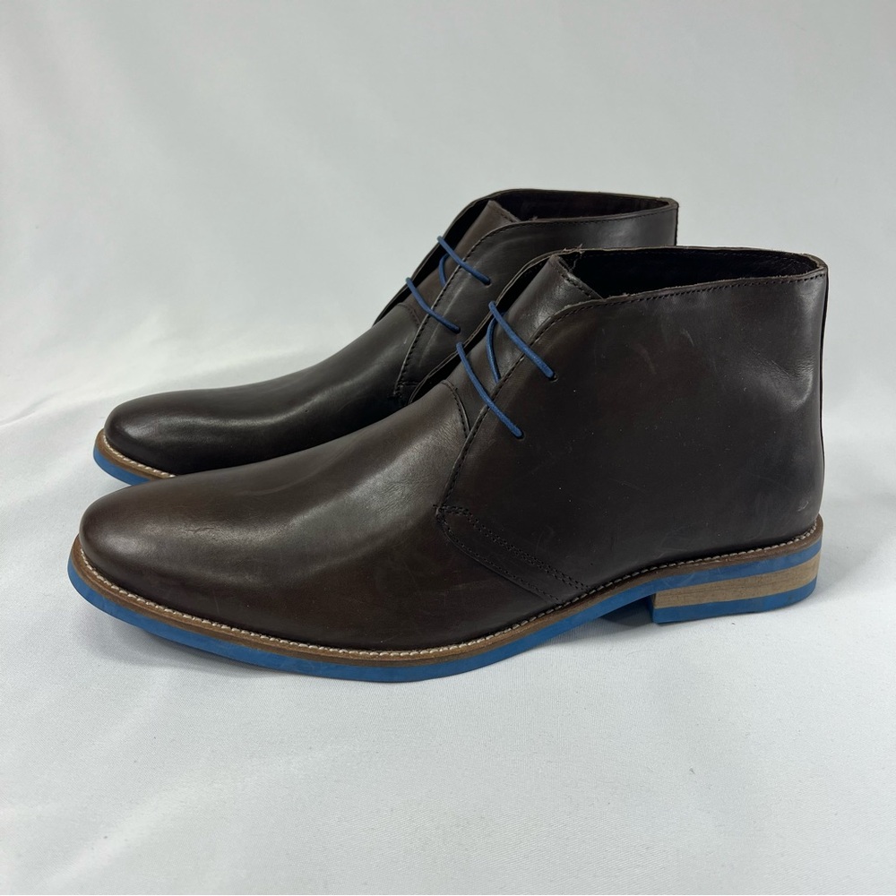 Next 1982 Men’s Genuine Leather Brown Chuuka Boots / Dress Shoes Size 12